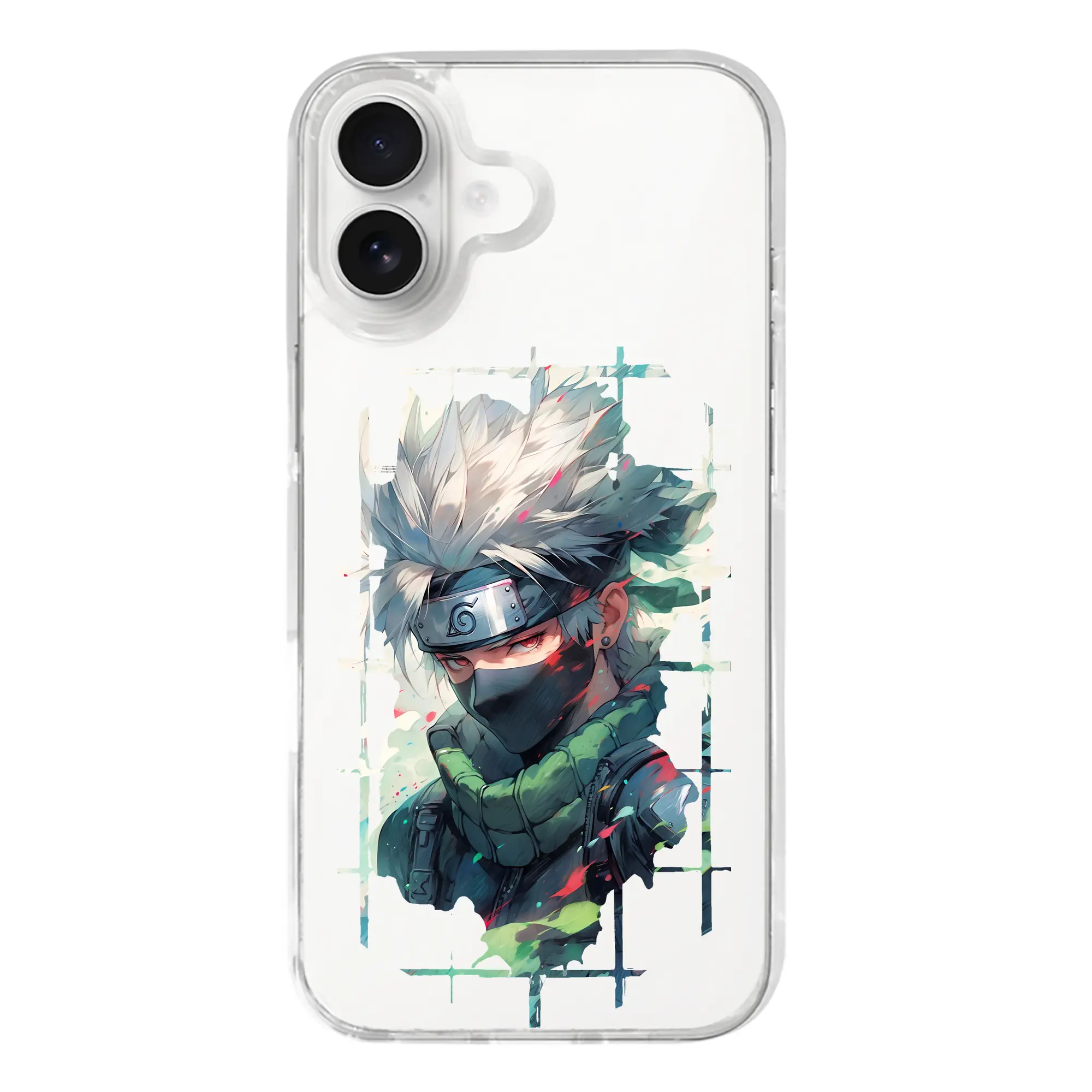 ナルト グッズ はたけ カカシ - iPhone 17シリーズ 透明スマホケース – 薄型・耐衝撃・精密フィット保護カバー